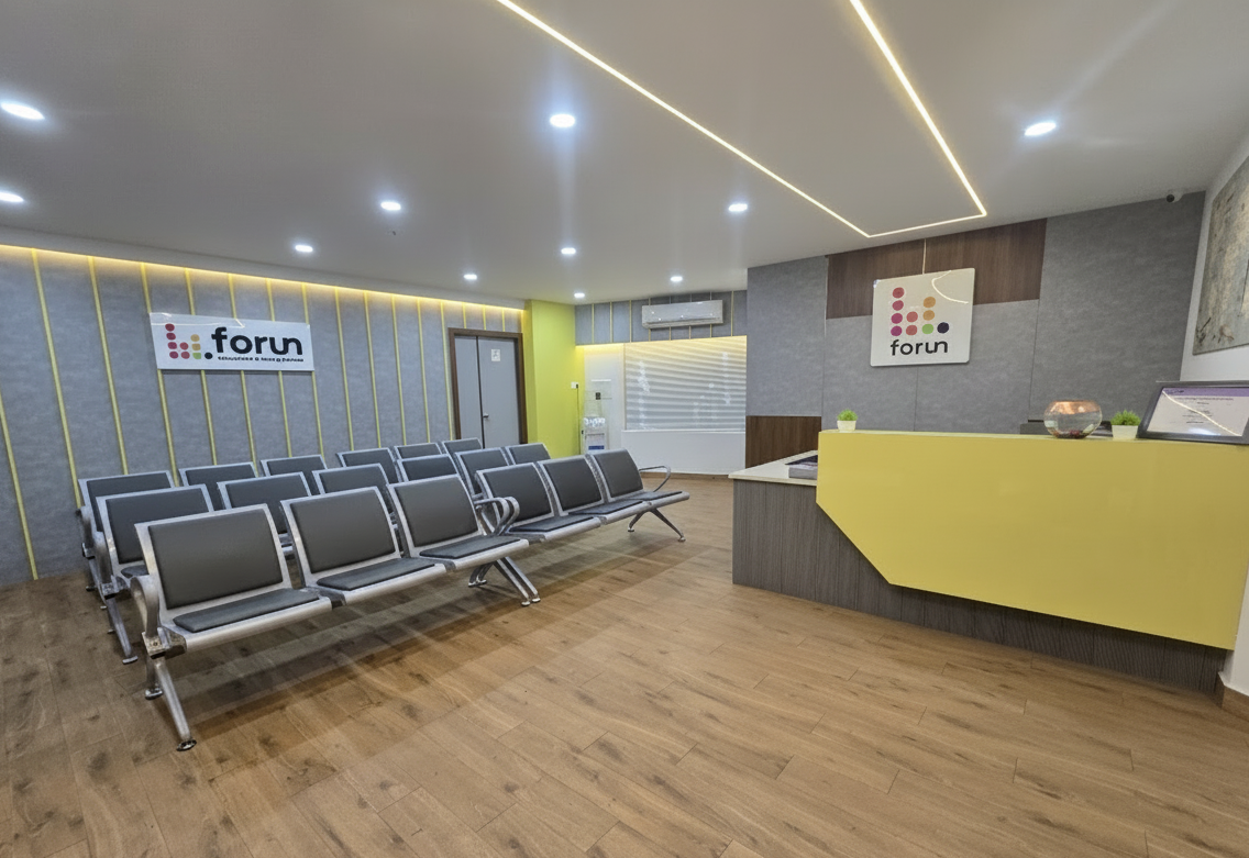 FETS Forun Testing Center - Modern Reception & Waiting Area
